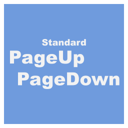 Standard PageUp / PageDown